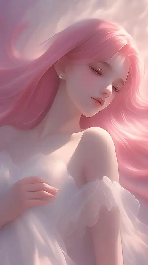 ai漫画《白噪音少女》封面